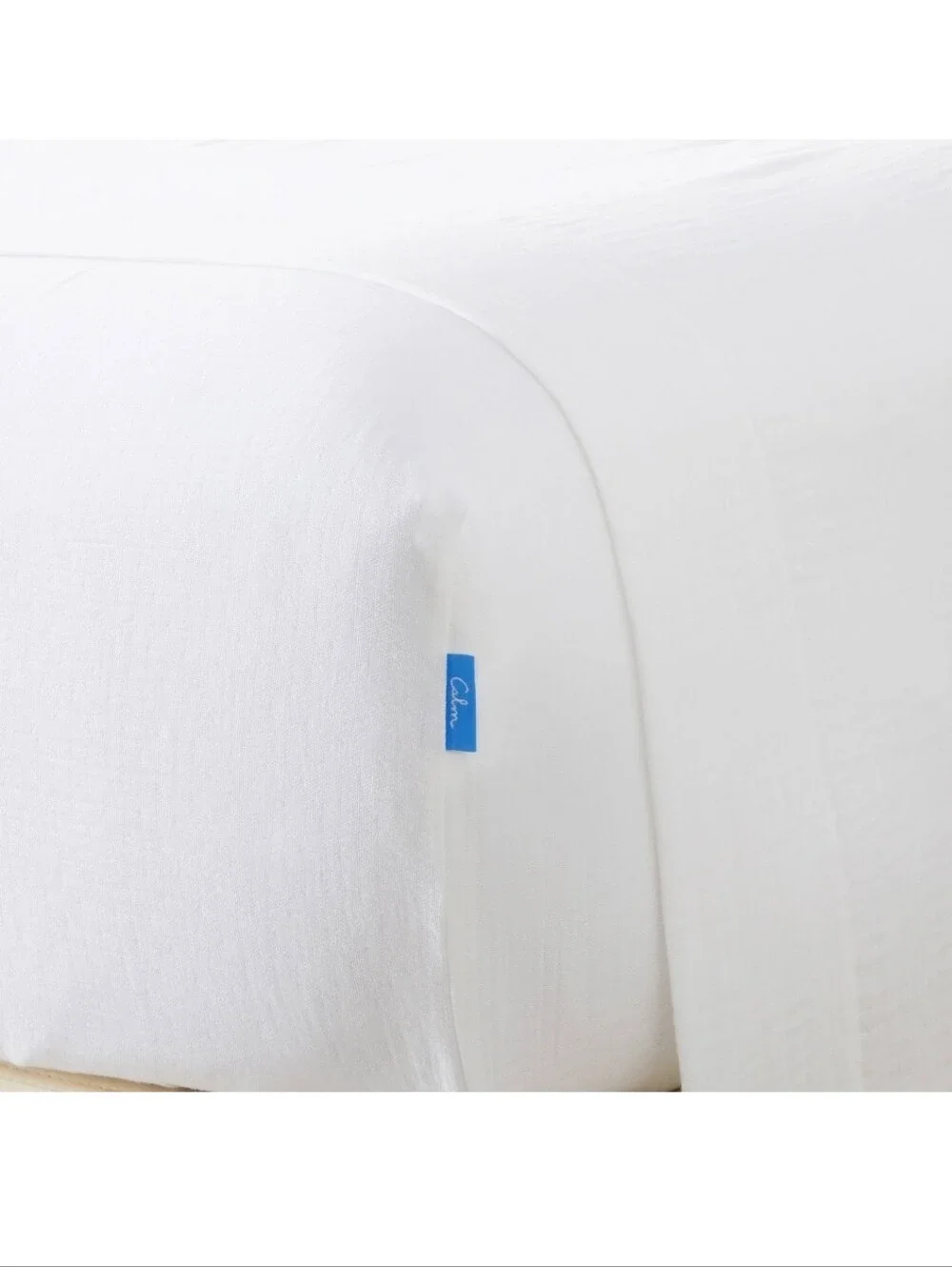 New!Calm Luxury White Queen Sheet Set Soft Breathable Gauze Bedding Cottagecore